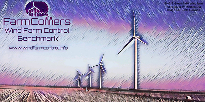 The FarmConners benchmark is open, see windfarmcontrol.info.